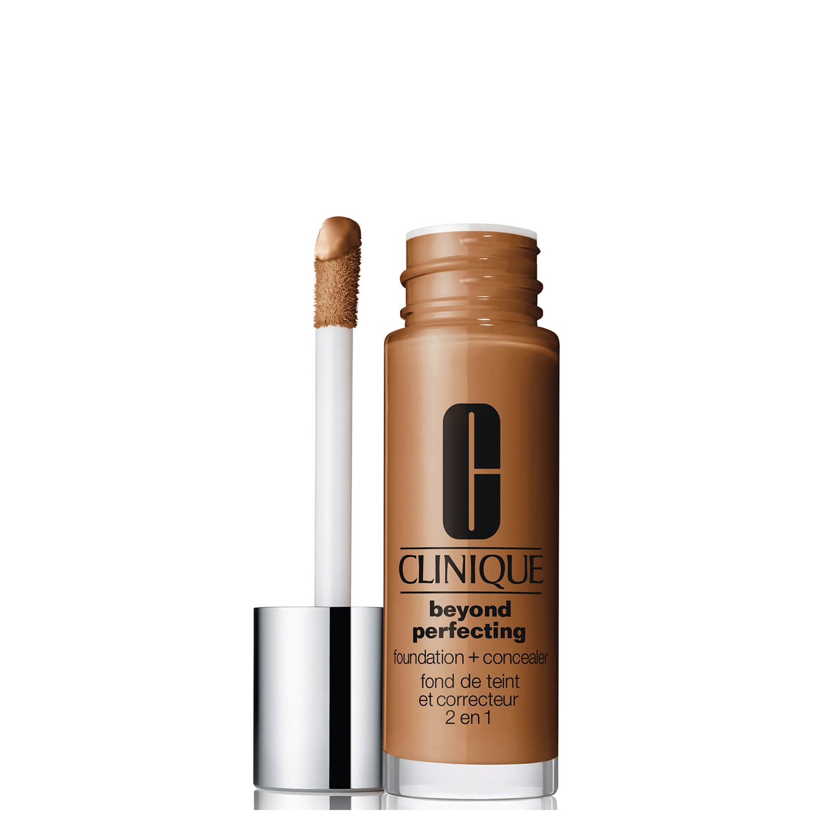 Clinique Foundation Concealer In 1 24u Langhoudend Hydraterend  - Beyond Perfecting™ Foundation + Concealer Foundation & Concealer In 1 - 24u Langhoudend & Hydraterend WN 114 Golden
