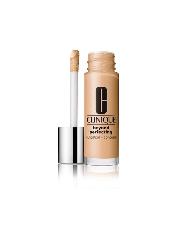 Clinique Foundation Concealer In 1 24u Langhoudend Hydraterend  - Beyond Perfecting™ Foundation + Concealer Foundation & Concealer In 1 - 24u Langhoudend & Hydraterend CN 08 Linen