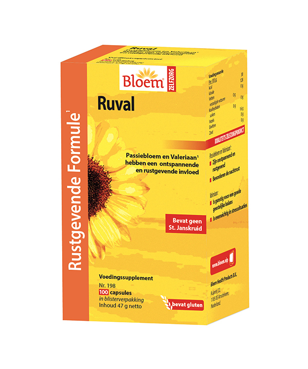 Bloem Ruval extra zonder st janskruid 100st
