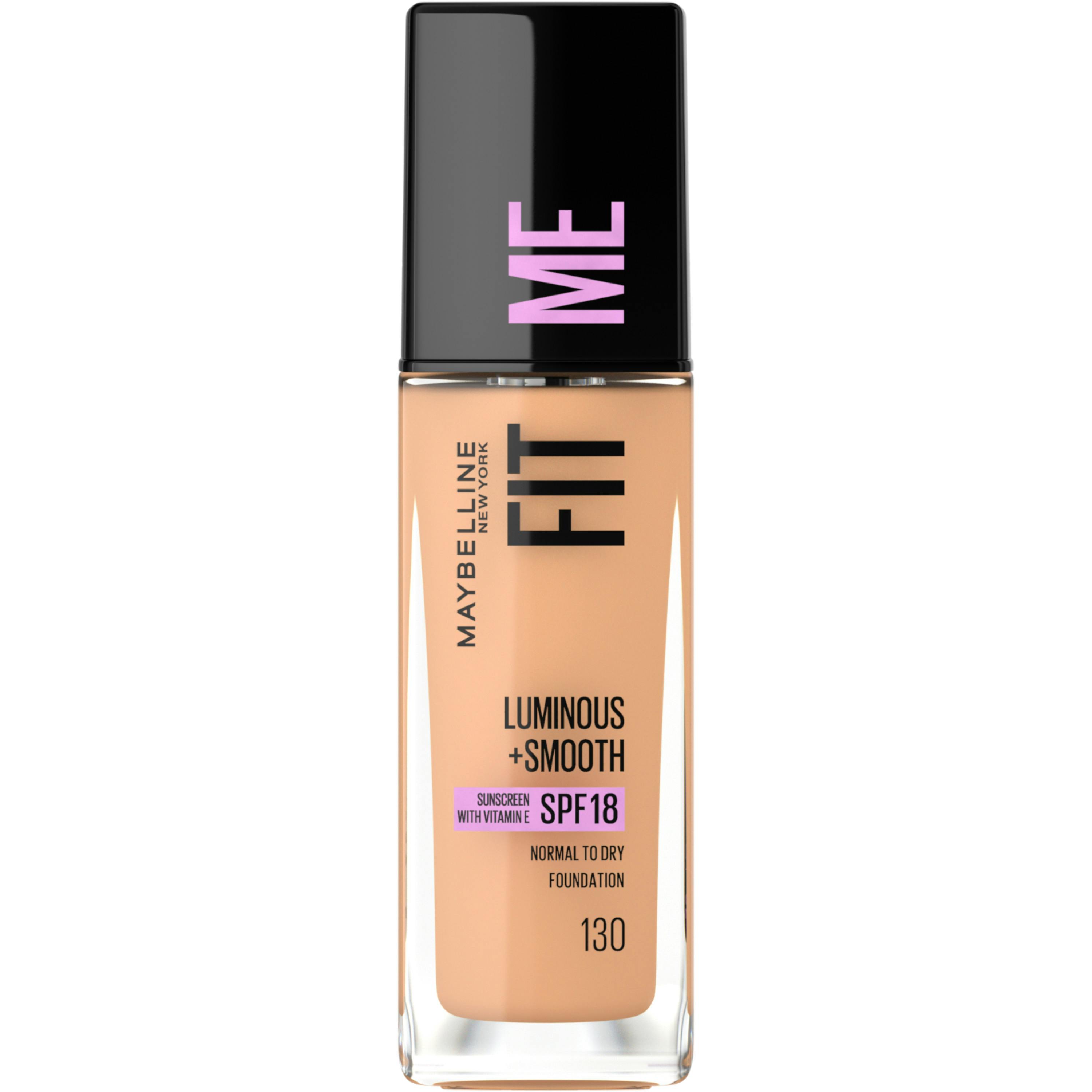 Maybelline Fit Me Luminous & Smooth Foundation 130 Buff Beige 30 ml