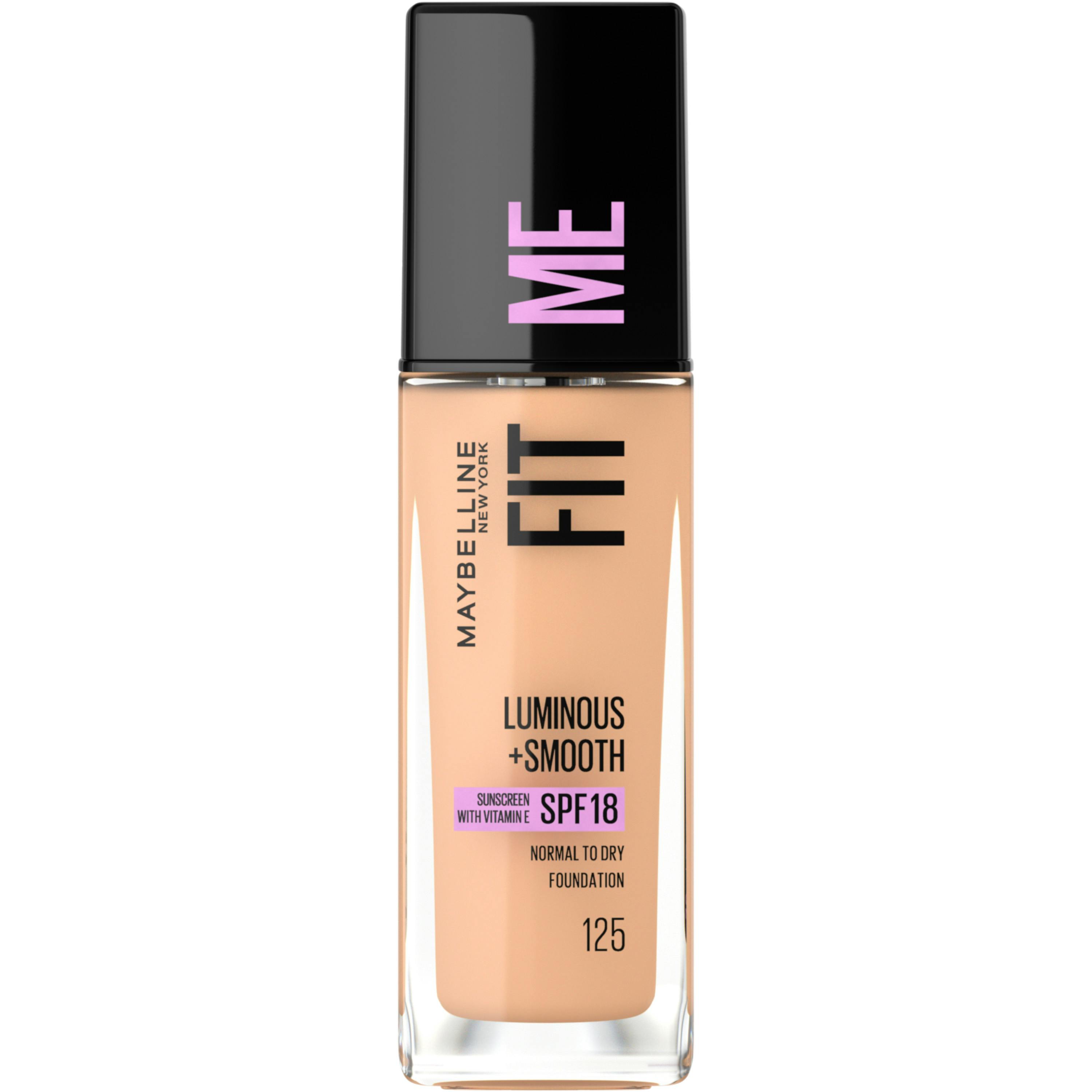Maybelline Fit Me Luminous & Smooth Foundation 125 Nude 30 ml