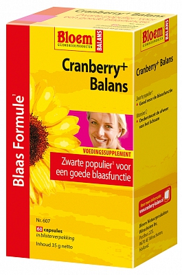 Bloem Cranberry+ Balans Capsules 60st