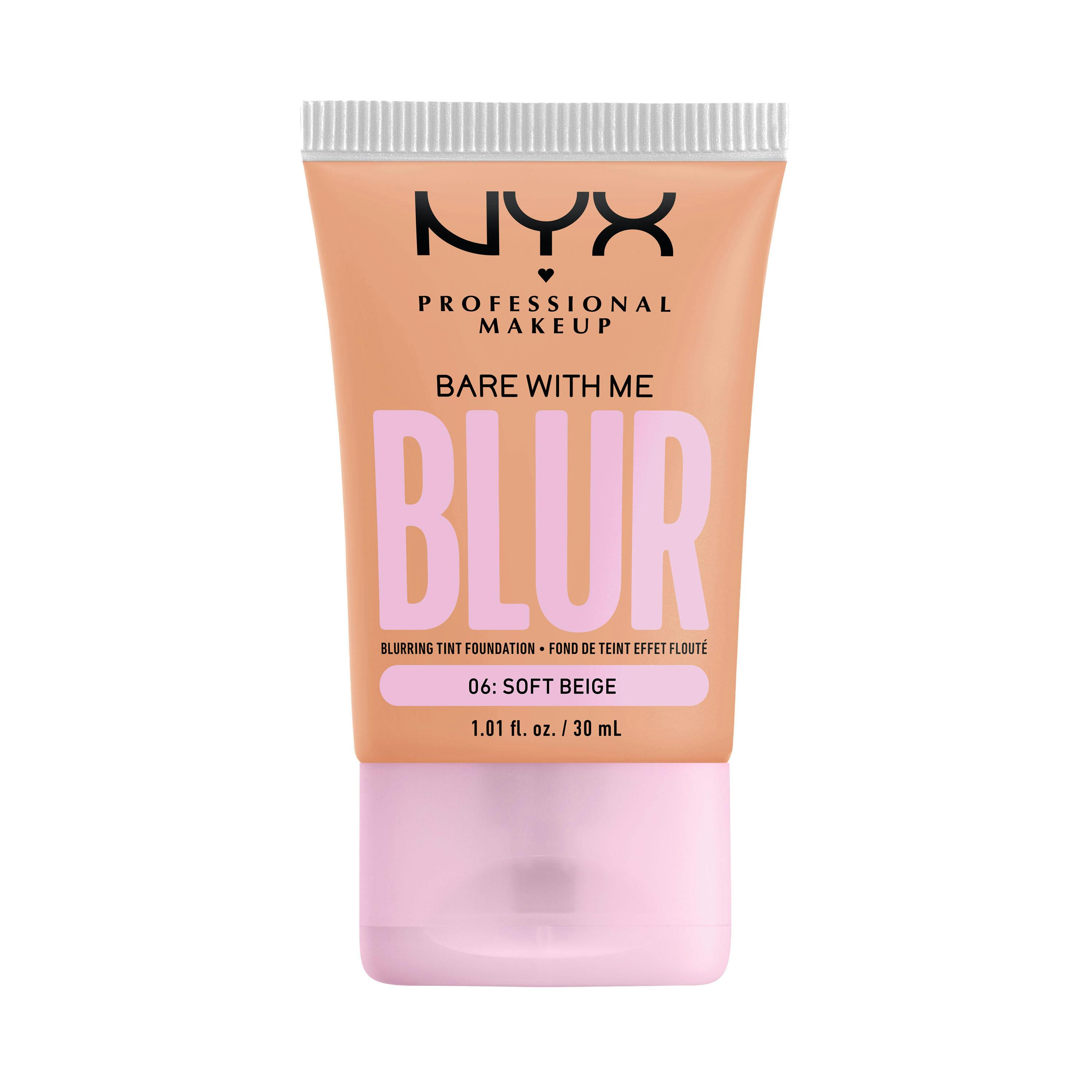 NYX Bare With Me Blur Tint Foundation 06 Soft Beige 30 ml