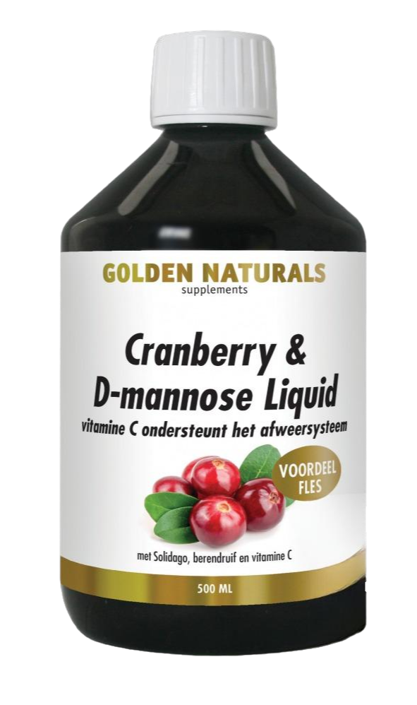 Golden Naturals Cranberry & D-Mannose Liquid