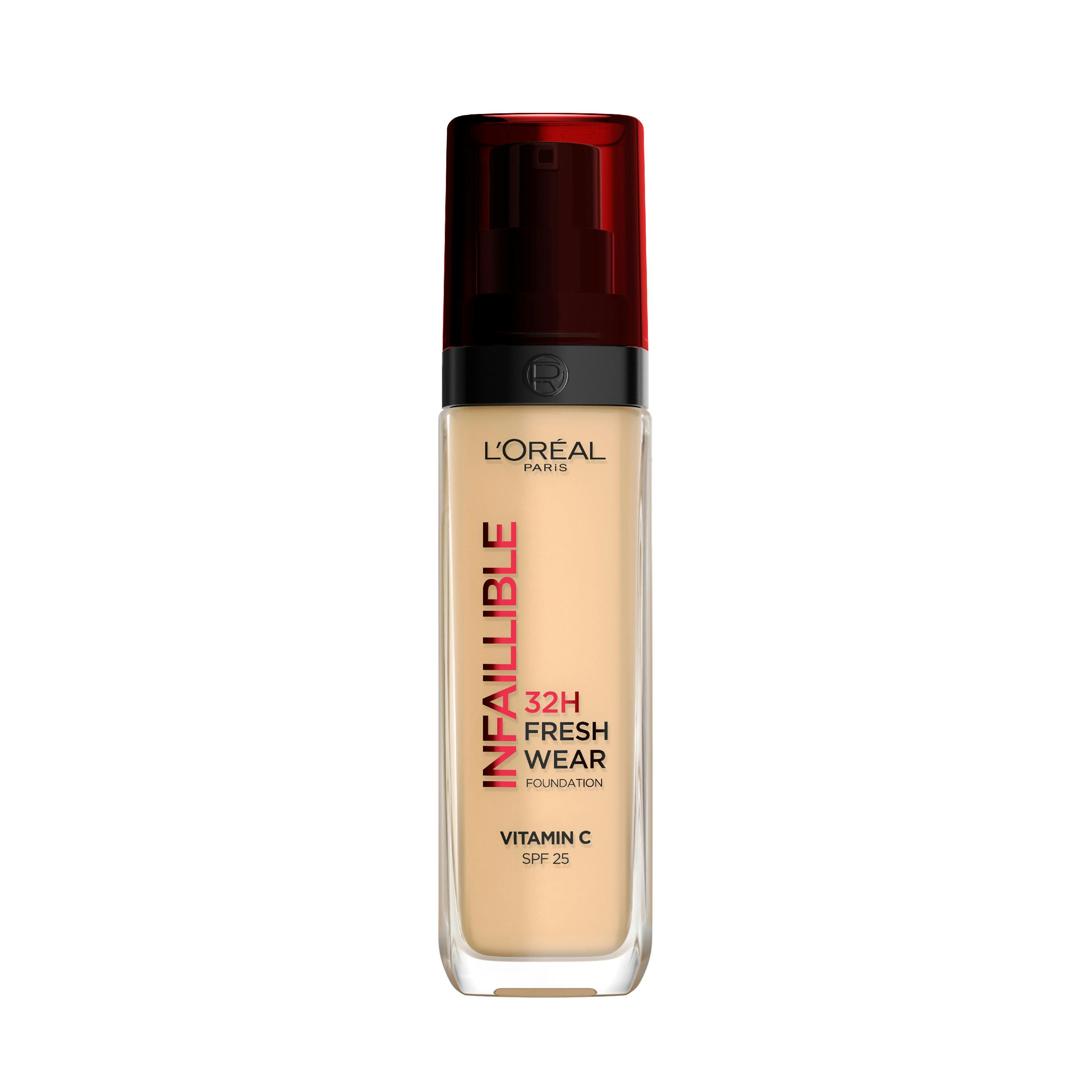 L'Oréal Paris Infaillible 32H Fresh Wear Foundation 125 Warm Undertone 30 ml