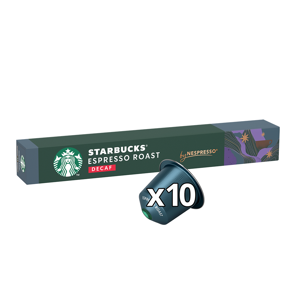 Starbucks  Decaf Espresso Roast by Nespresso - 10 Capsules