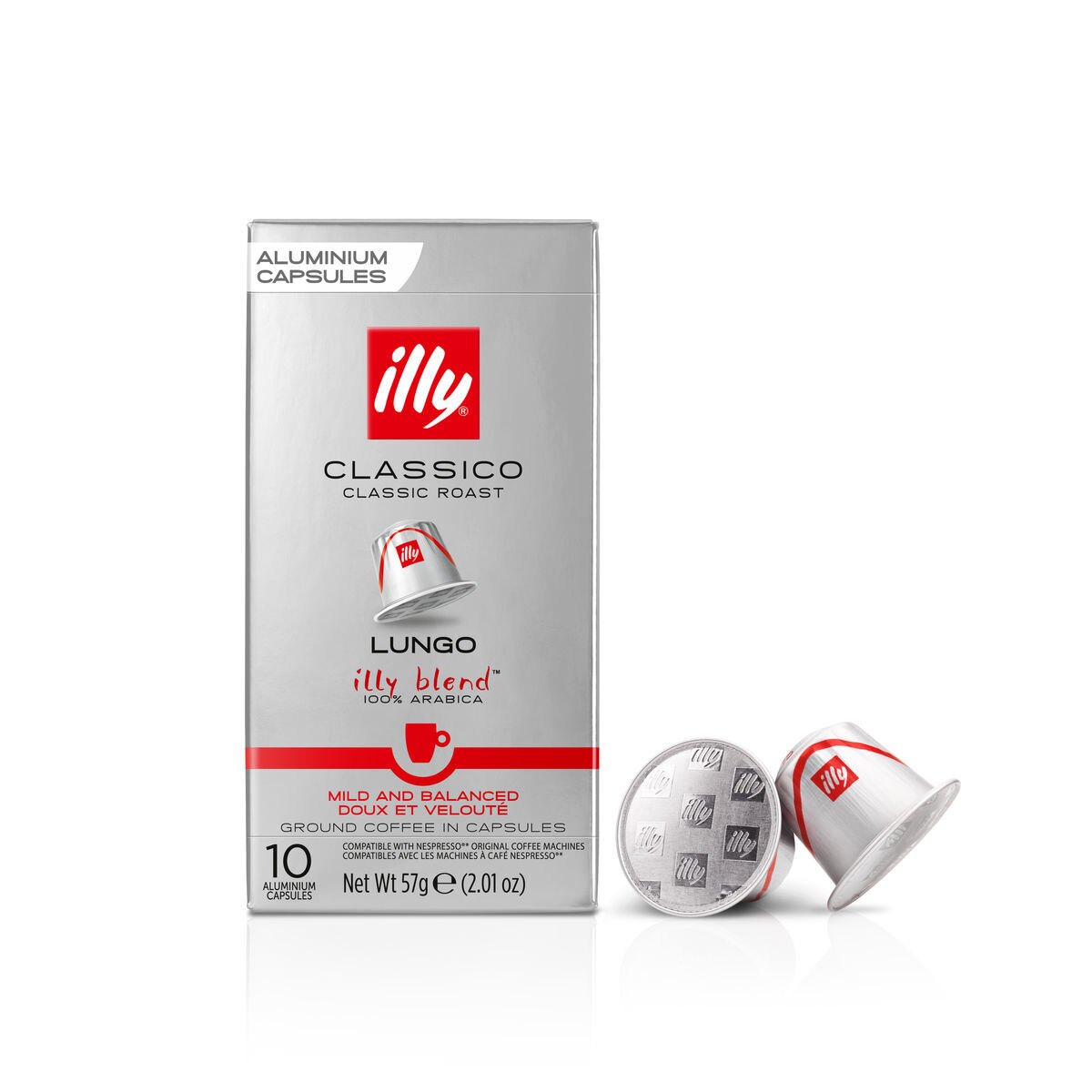 Illy  Classico Lungo Koffiecups - 10 capsules