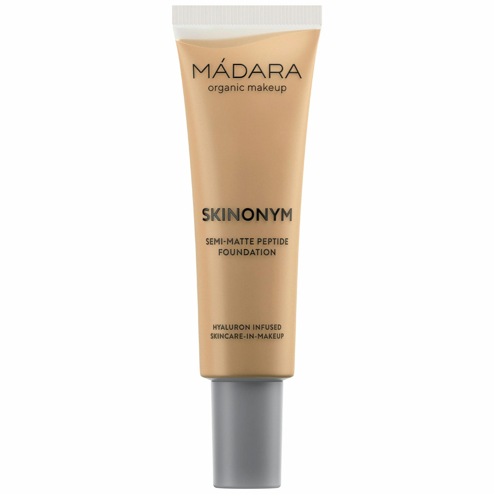 MÁDARA Skinonym Semi-Matte Peptide Foundation #50 Golden Sand 30 ml