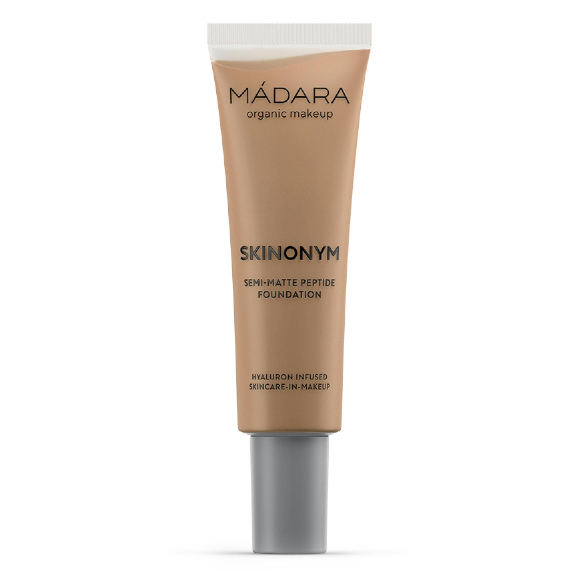 MÁDARA Skinonym Semi-Matte Peptide Foundation #65 Warm Tan 30 ml