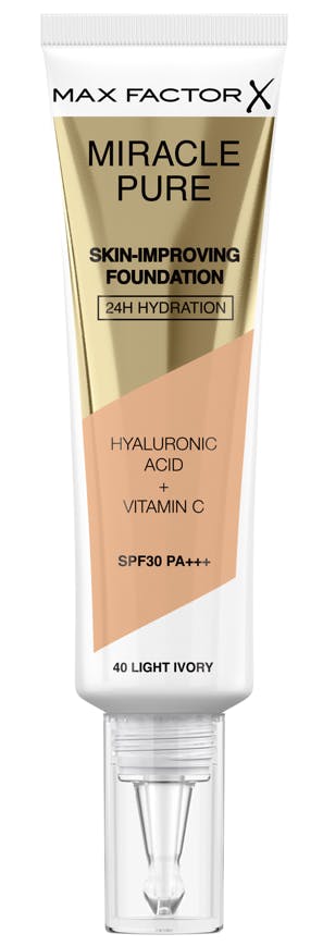 Max Factor Miracle Pure Foundation 40 Light Ivory 30 ml