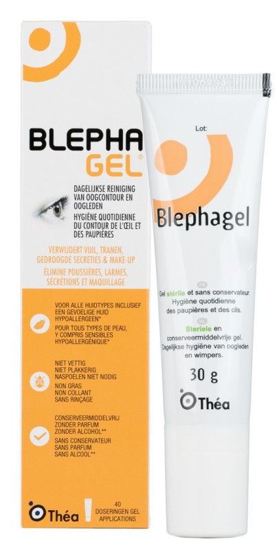 Blephagel Ooglid reiniging gel 30g