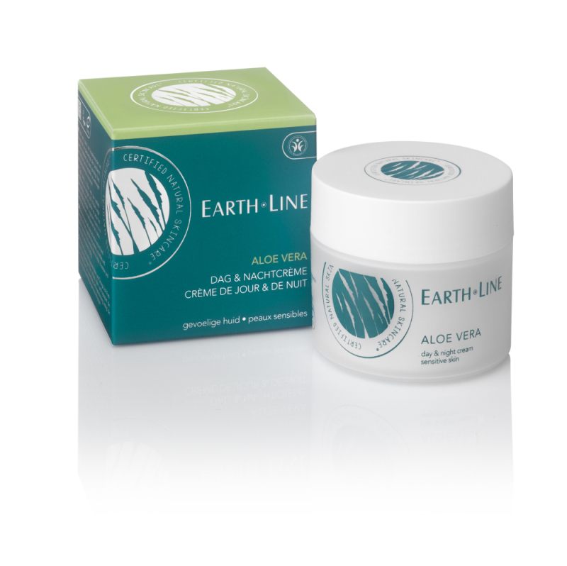 Earth Line Dag- en nachtcreme aloe vera 50ml