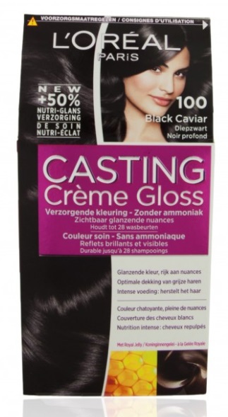 L'Oréal Paris Casting Crème gloss diepzwart 100 160ml