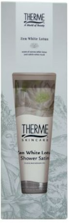 Therme Zen white lotus shower satin 1set