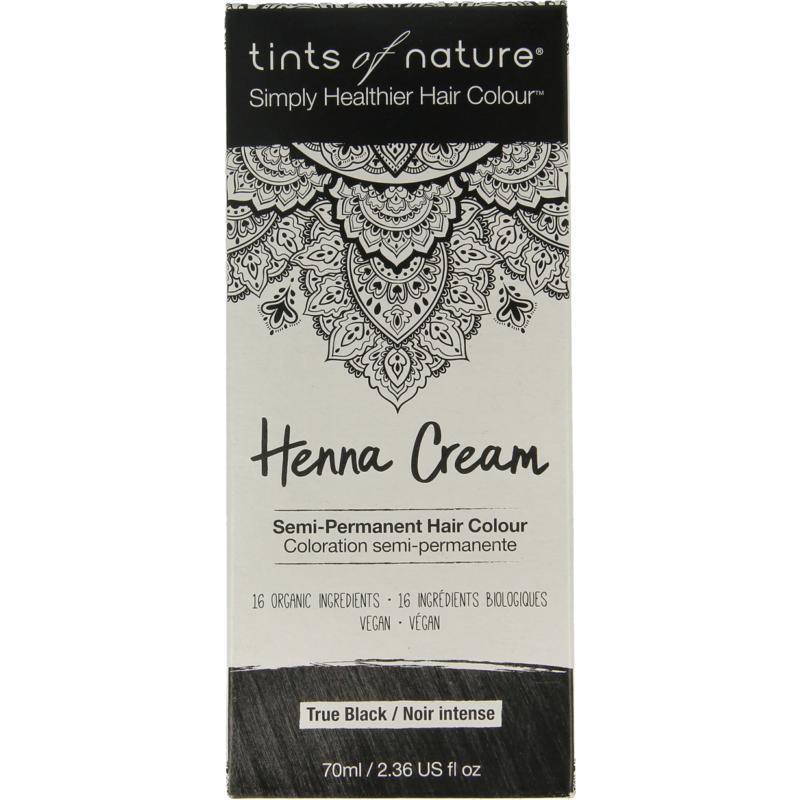 Tints Of Nature Henna cream black semi permanent 70 ML