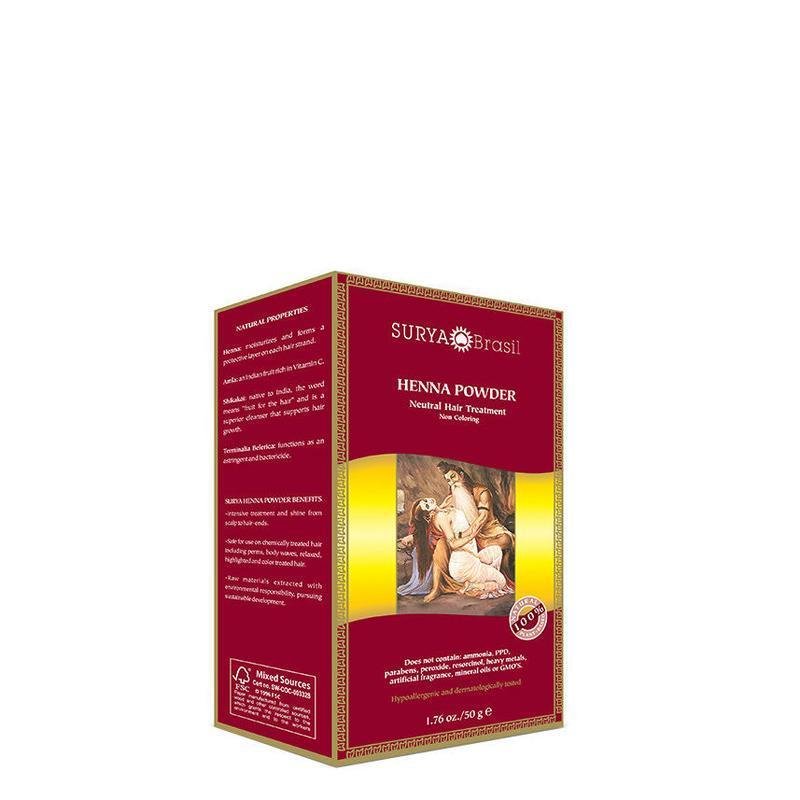 Surya Brasil Henna haarverf poeder neutraal 50g