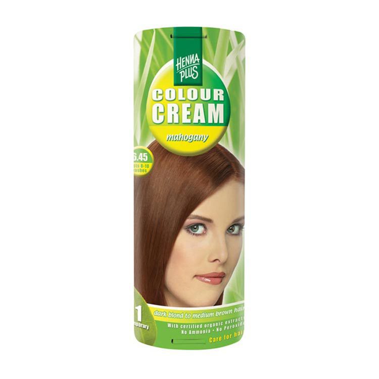 Hennaplus Haarkleuring kleurcreme 6.45 mahogany 60ml