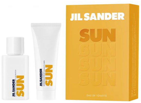 Jil Sander Sun women giftset eau de toilette & showergel 75+75 ml