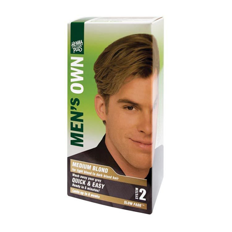 Mens Own Haarkleuring men's own medium blond 80ml