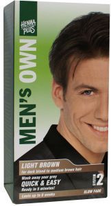 Mens Own Haarkleuring men's own light brown 80ml