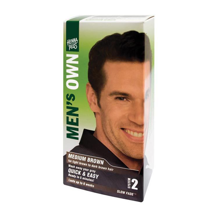 Mens Own Haarkleuring men's own medium brown 80ml