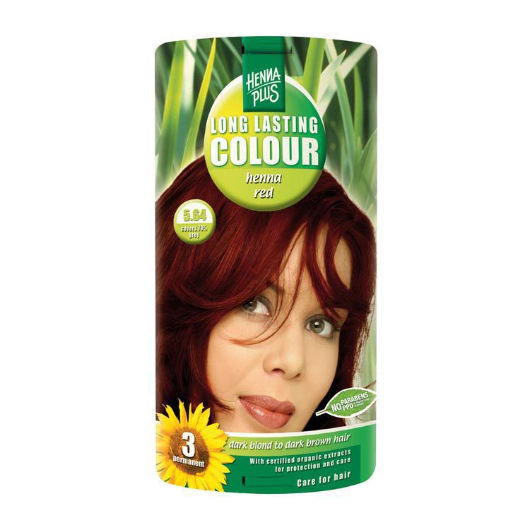 Hennaplus Haarkleuring long lasting colour 5.64 henna red 100ml