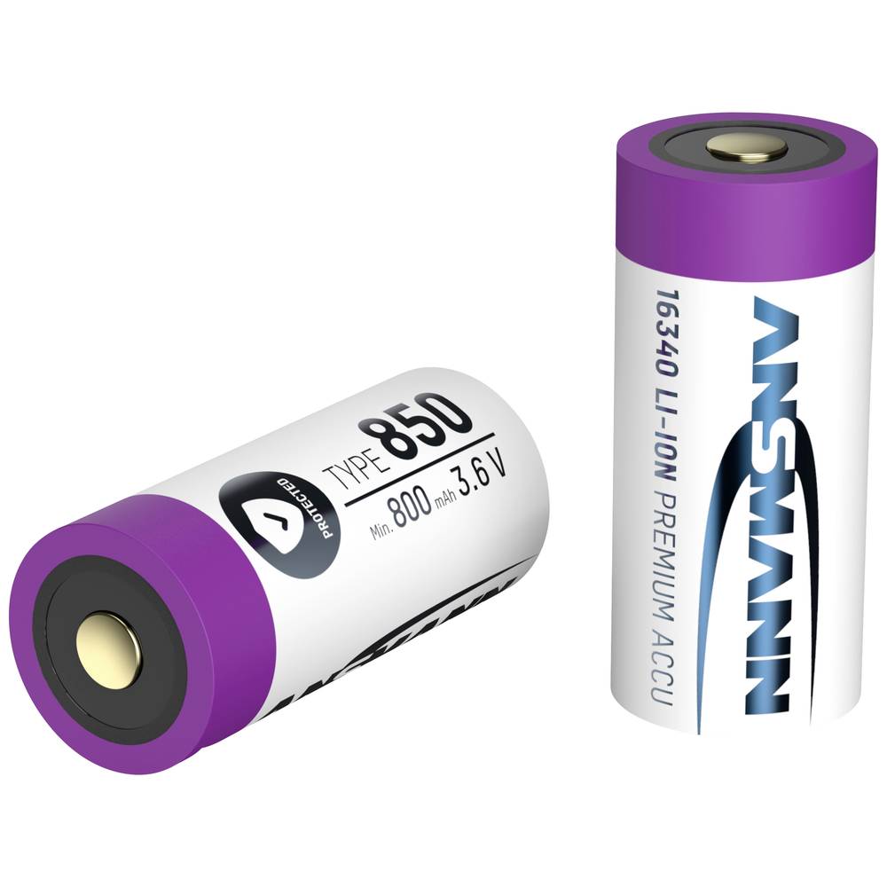 Ansmann Akku Speciale oplaadbare batterij 16340 Li-ion 3.6 V 850 mAh 1 stuk(s)