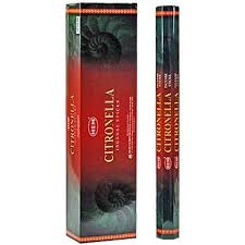 LalaShops HEM Wierook - Citronella - Slof / Voordeelbox (6 Pakjes / 120 stokjes)