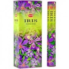 LalaShops HEM Wierook - Iris - Slof / Voordeelbox (6 Pakjes / 120 stokjes)