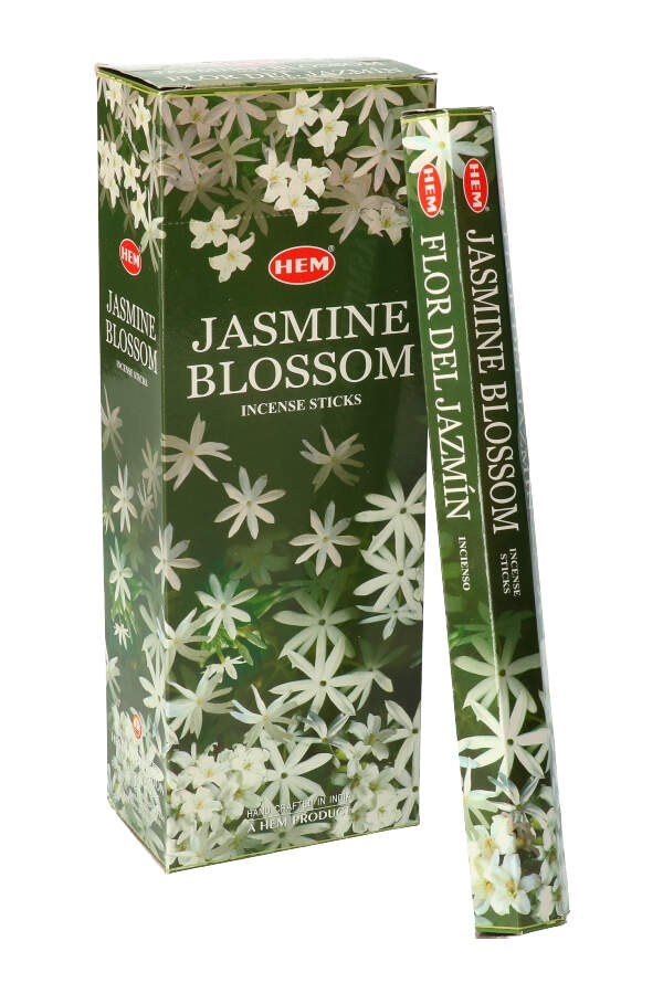 LalaShops HEM Wierook - Jasmine Blossom - Slof / Voordeelbox (6 Pakjes / 120 stokjes)