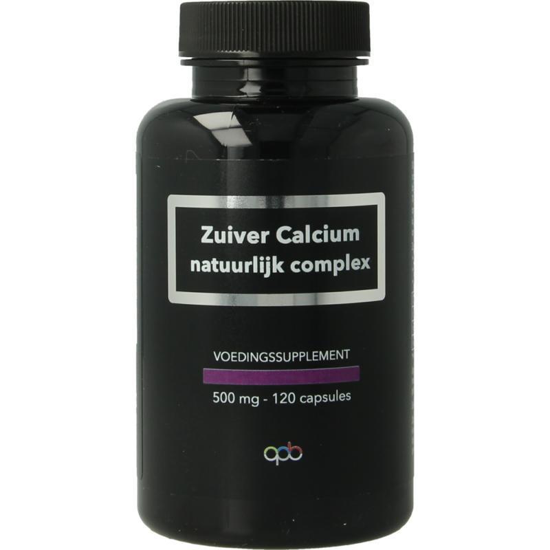 APB Holland Zuiver calcium natuurlijk complex 550mg 120 capsules