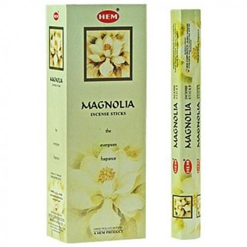 LalaShops HEM Wierook - Magnolia - Slof / Voordeelbox (6 Pakjes / 120 stokjes)
