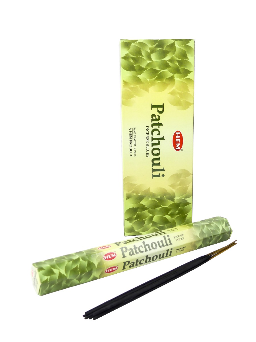 LalaShops HEM Wierook - Patchouli - Slof / Voordeelbox (6 Pakjes / 120 stokjes)