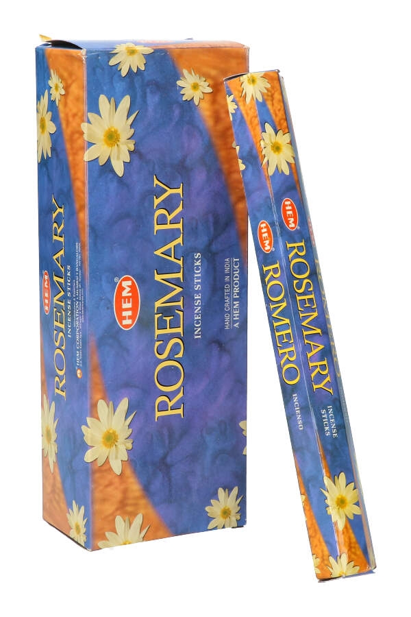 LalaShops HEM Wierook - Rosemary - Slof / Voordeelbox (6 Pakjes / 120 stokjes)