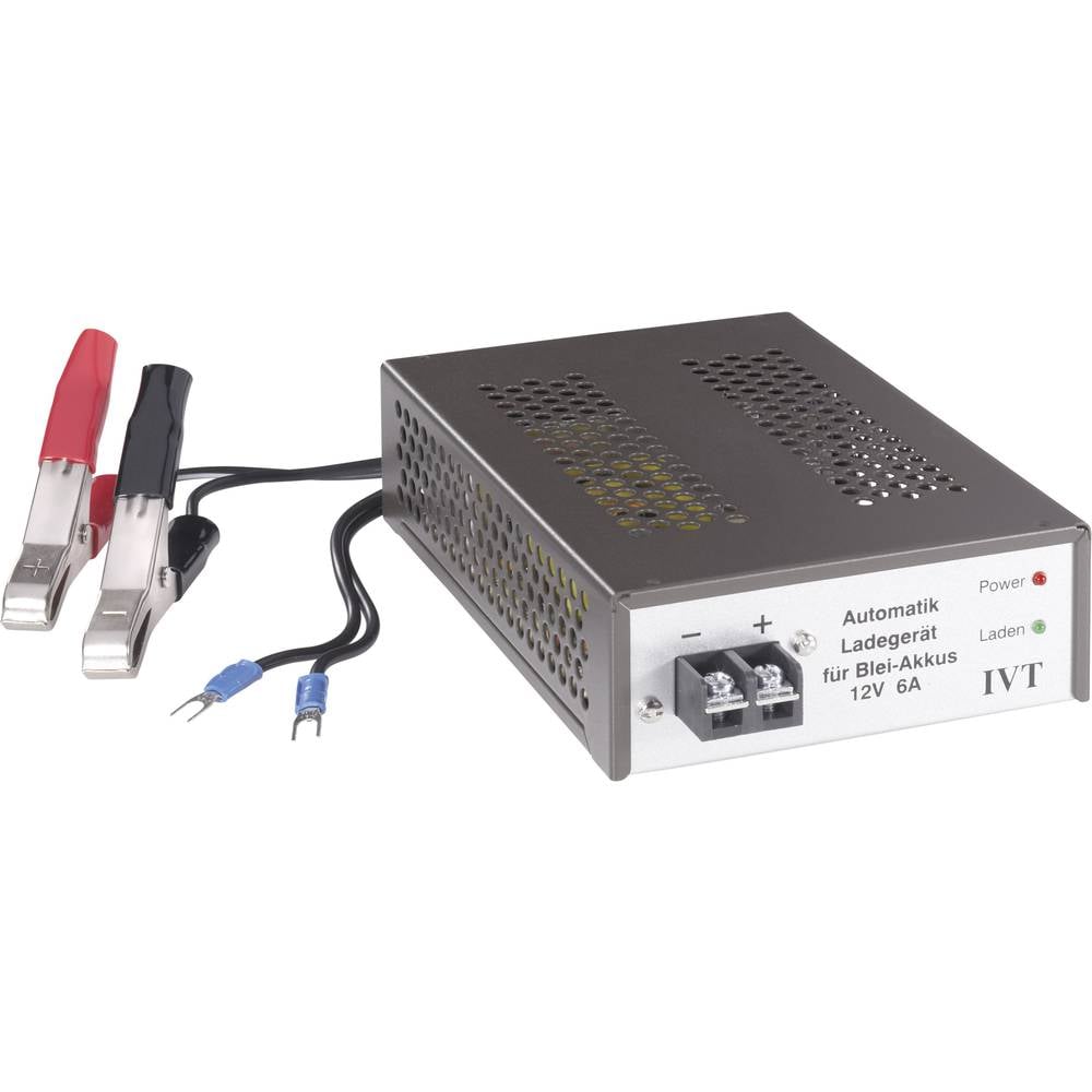 IVT Loodaccu-lader 12 V Laadstroom (max.) 6 A