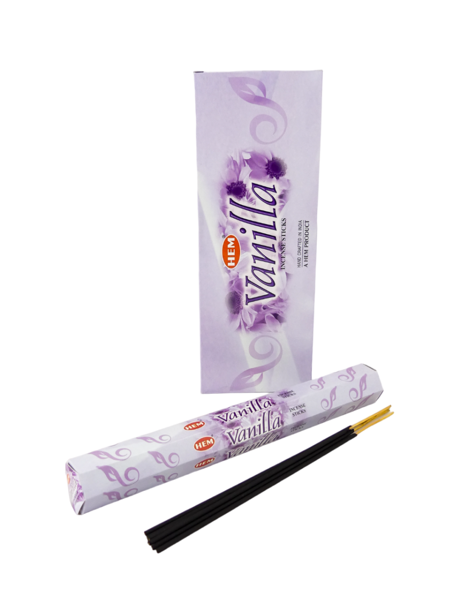 LalaShops HEM Wierook - Vanilla - Slof / Voordeelbox (6 Pakjes / 120 stokjes)