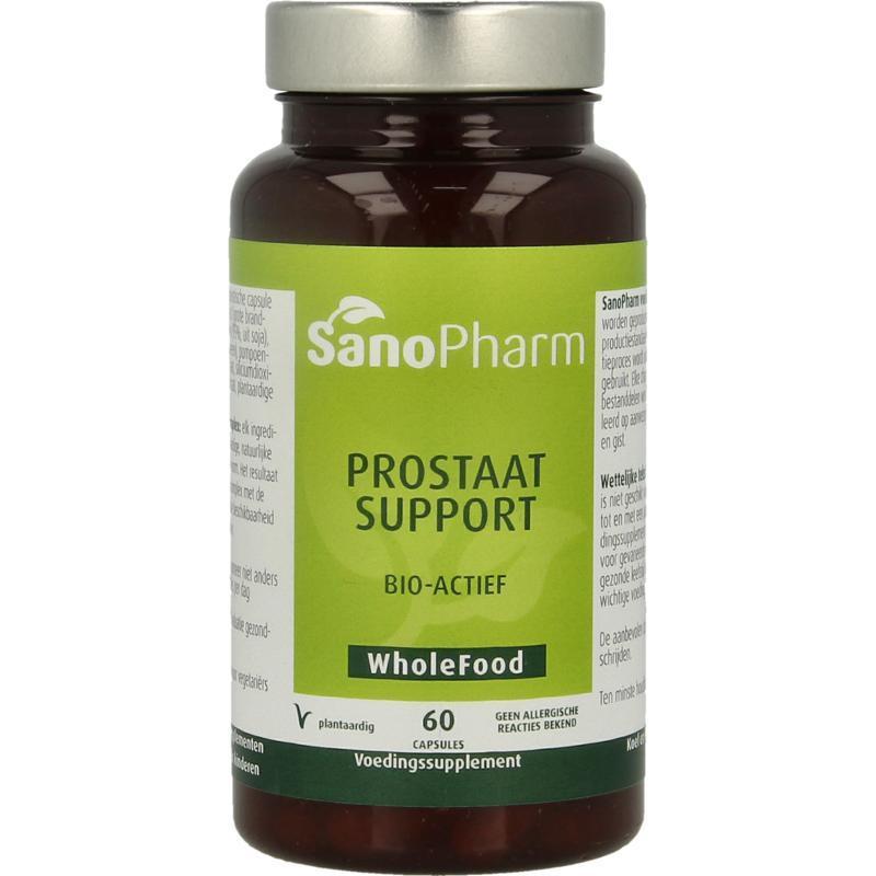 Sanopharm Prostaat support wholefood 60 Capsules