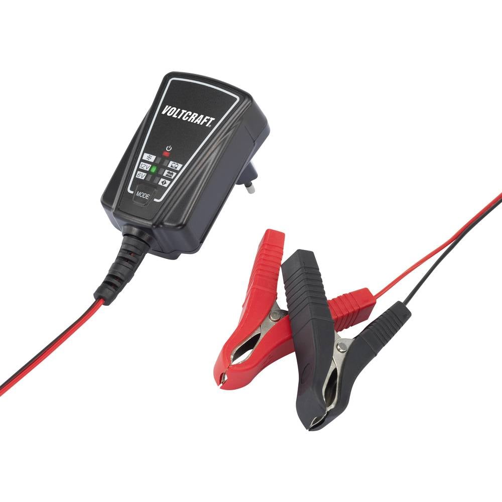 VOLTCRAFT BC-1001 Loodaccu-lader 6 V, 12 V Laadstroom (max.) 1 A