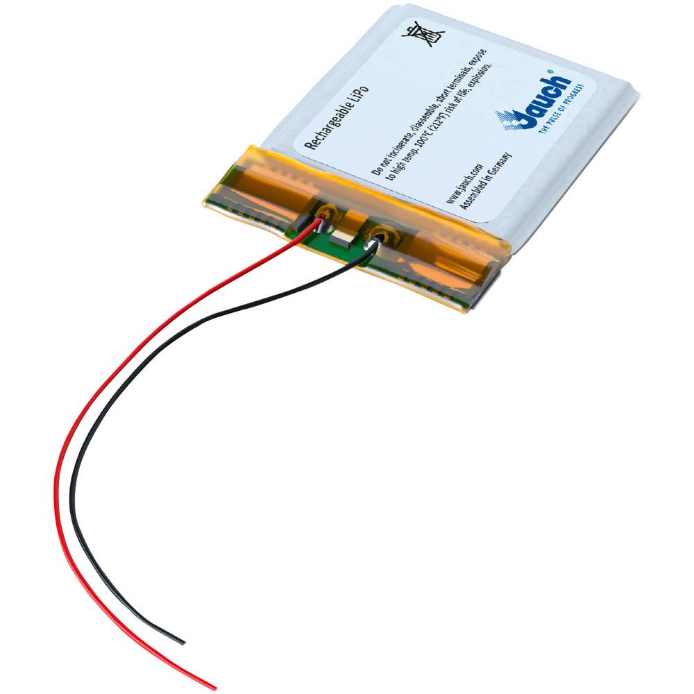Jauch Quartz LP333437JU Speciale oplaadbare batterij Prismatisch Kabel LiPo 3.7 V 410 mAh