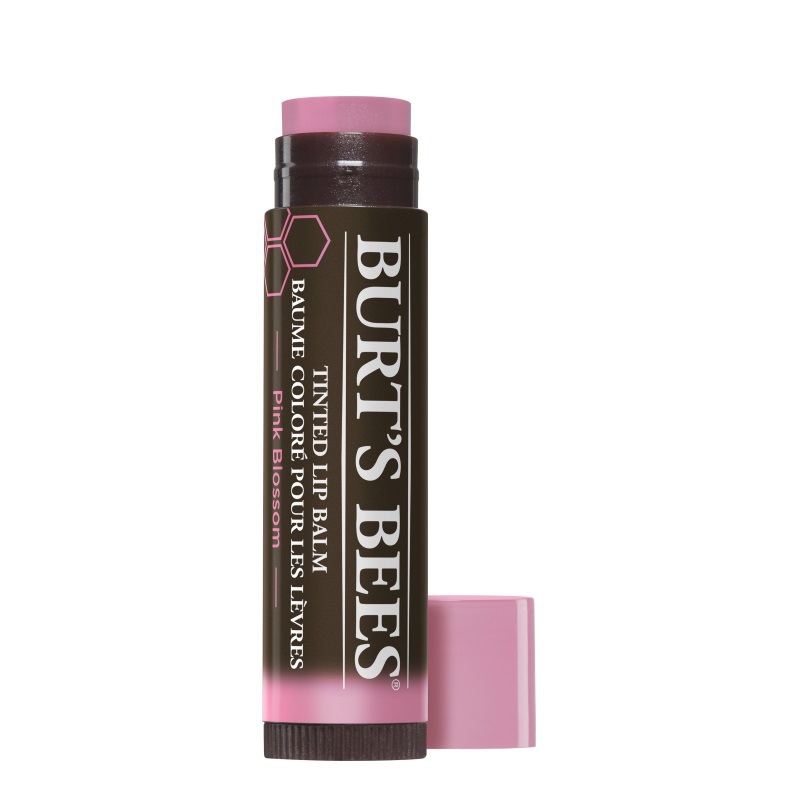 Burt's Bees Getinte lippenbalsem pink blossom 4.25g