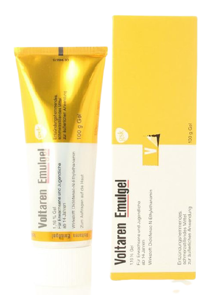 Voltaren Emulgel 1.16% (duitse verpakking) 100g