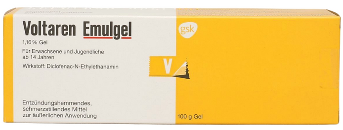Voltaren Emulgel 1,16 % ( duitse verpakking ) 100 Gram