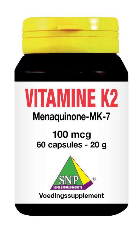 SNP Vitamine k2 mena q7 100 mcg 60 Capsules