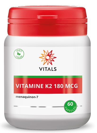Vitals Vitamine k2 180mcg 60 capsules
