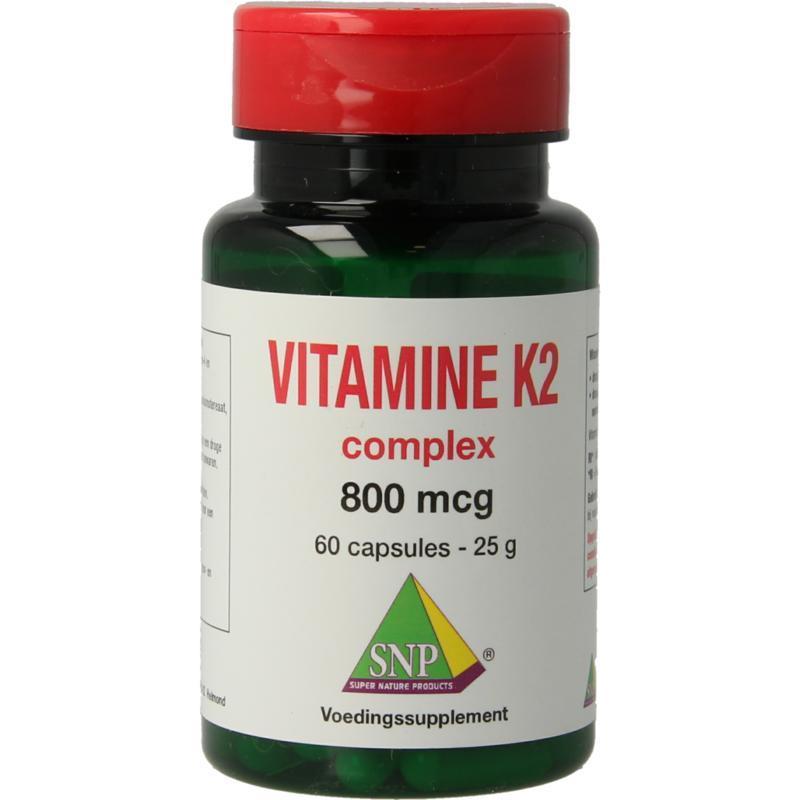 SNP Vitamine k2 complex 800 mcg 60 Capsules
