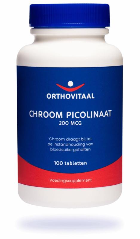 Orthovitaal Chroom picolinaat 100tb