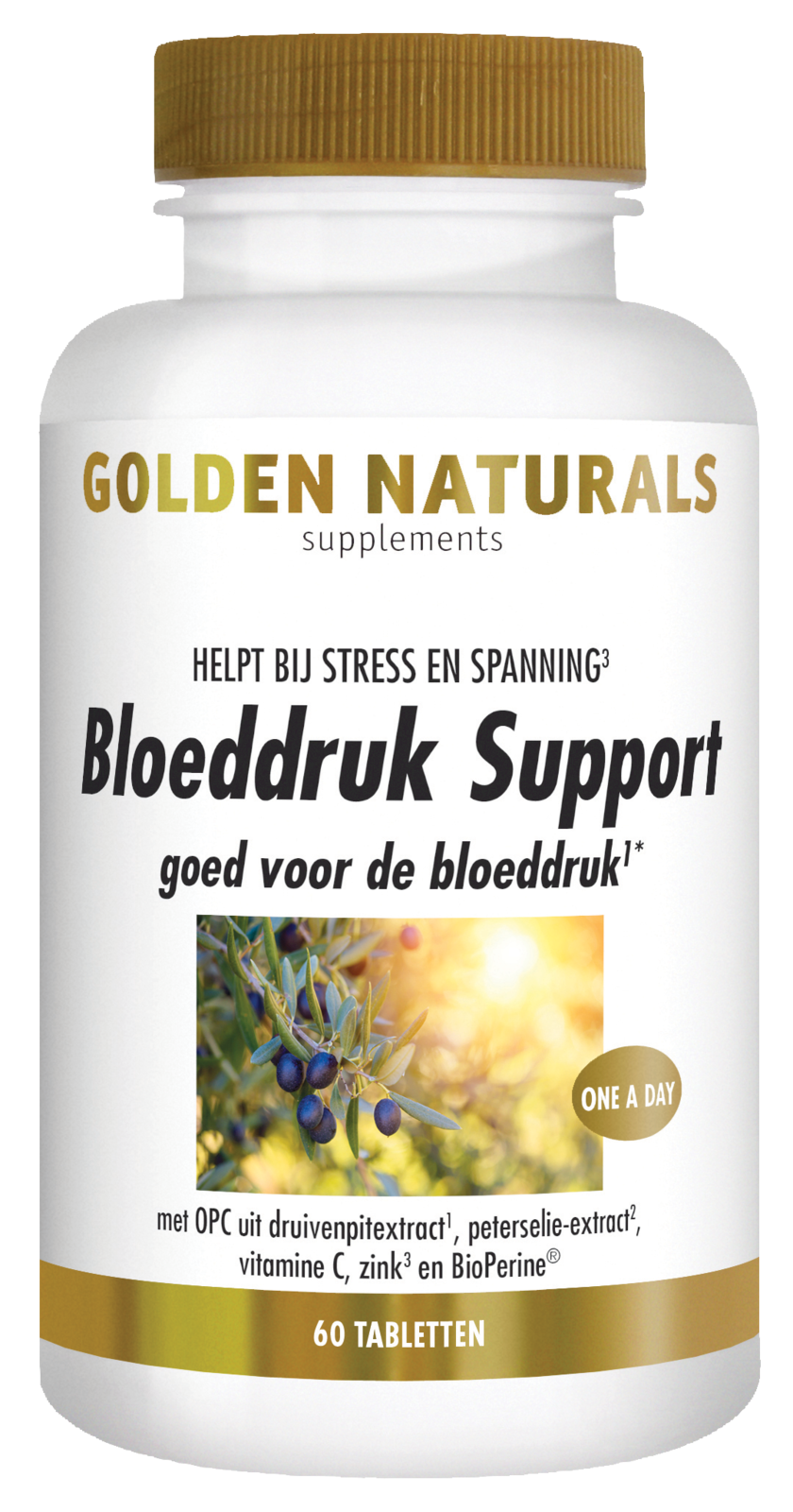 Golden Naturals Bloeddruk Support Tabletten