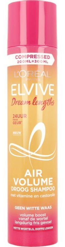 Elvive Dream lengths air volume dryshampoo 200ml