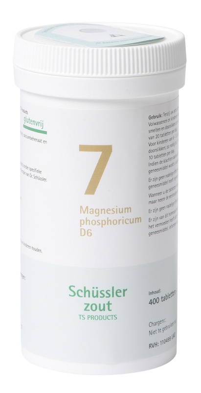 Pfluger Schussler celzout 7 magnesium phosphoricum d6 400 tabletten