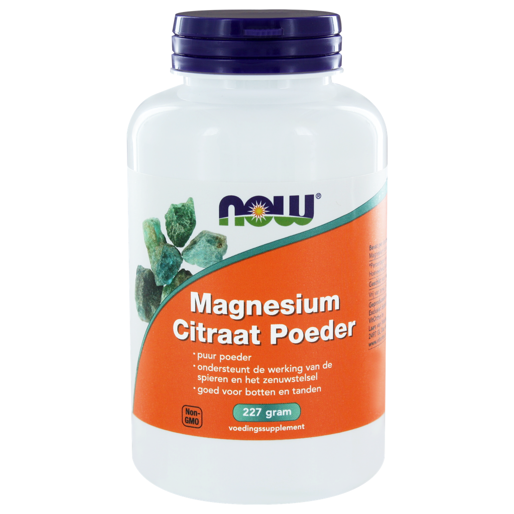 NOW Magnesium Citraat Poeder